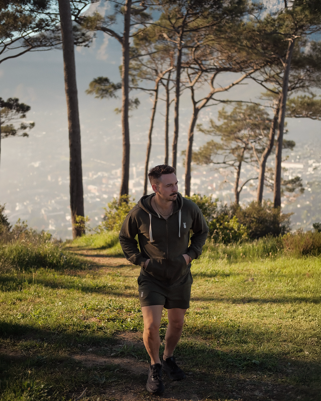 Men's Olive Shorts