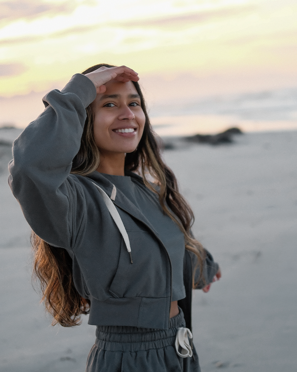Women's Cropped Hoodie