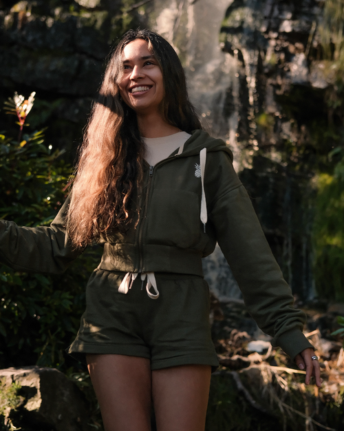 Women's Cropped Hoodie