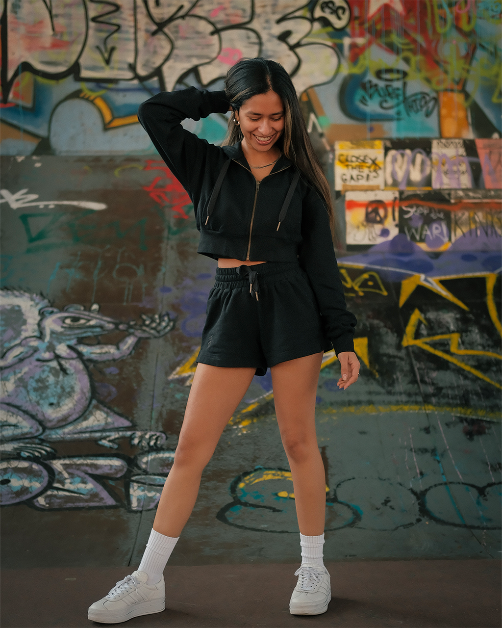 Women's Black Shorts