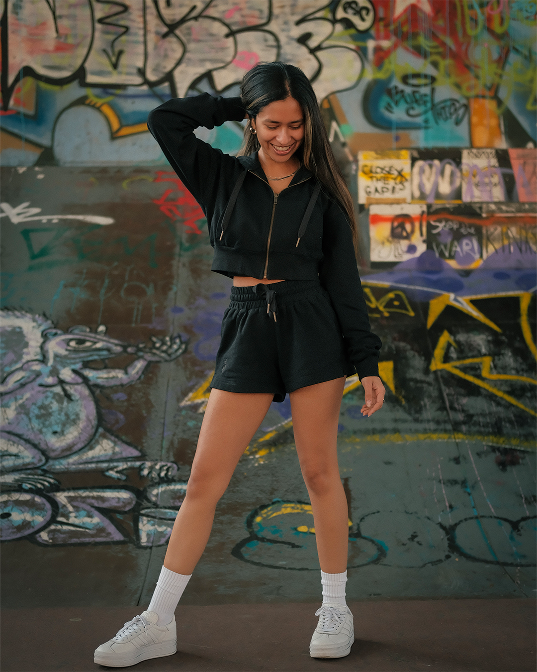 Women's Black Shorts